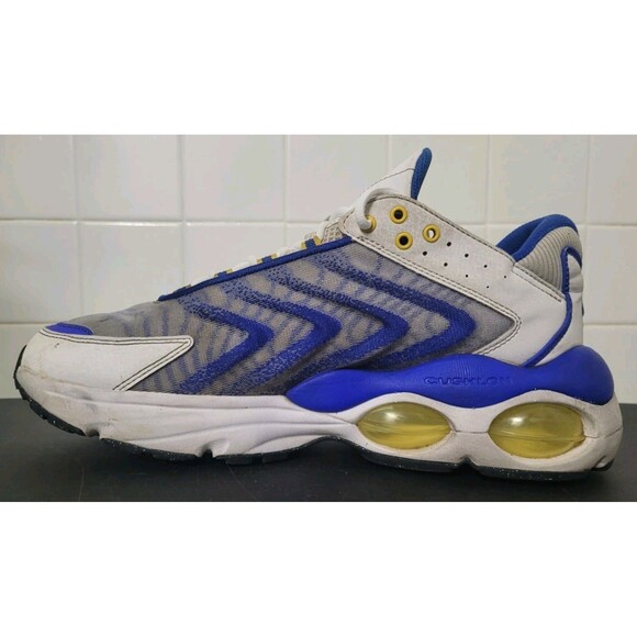 Nike Air Max TW Blue Yellow White Men’s Sz 10 DQ3984-100 Running Shoes